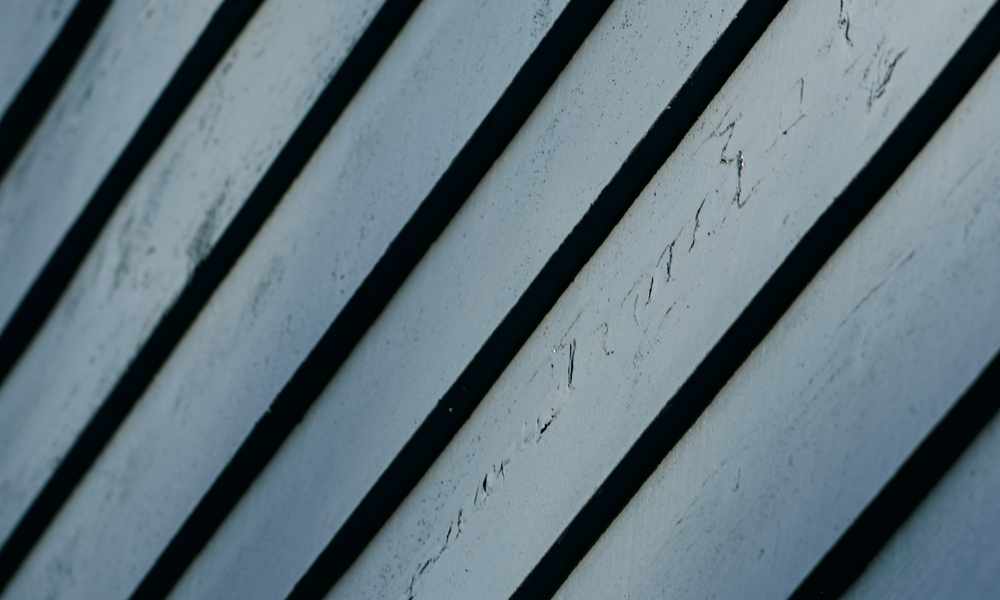 Stucco finish on a home exterior